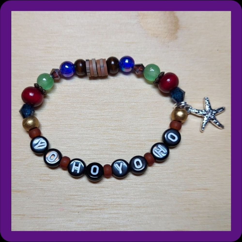 Pirates Of The Caribbean Friendship Bracelet, Size 6"